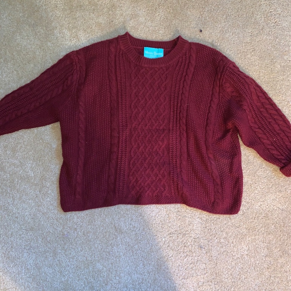 cropped sweater